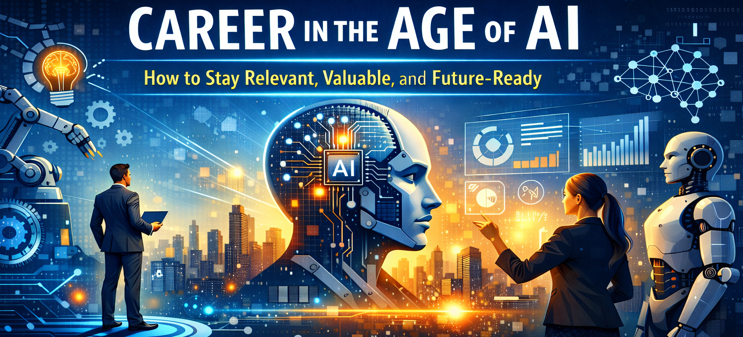 Career in the Age of AI: How to Stay Relevant, Valuable, and Future-Ready